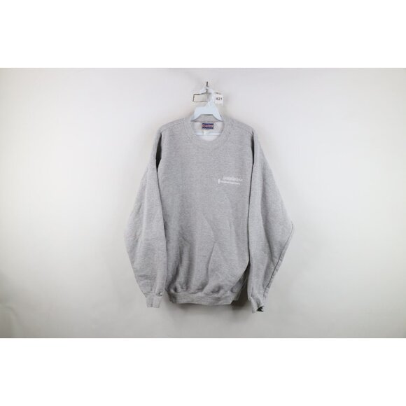 Vintage Mens Large Specialized Care Service UnitedHealth Group Sweatshirt Gray